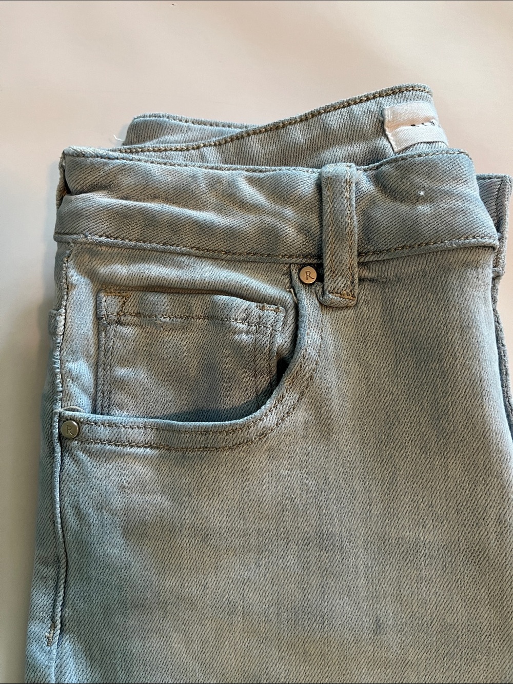 Risen Jeans Wide Leg Flare High Rise Size 7/28 - Picture 14 of 16